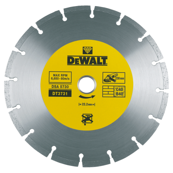 Diamantkapskiva Dewalt DT3731-QZ 230 mm 