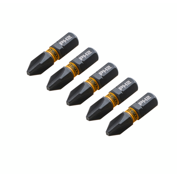 Torsjonsbits Dewalt DT7994T-QZ PH2, 25 mm, 5‑pakning 