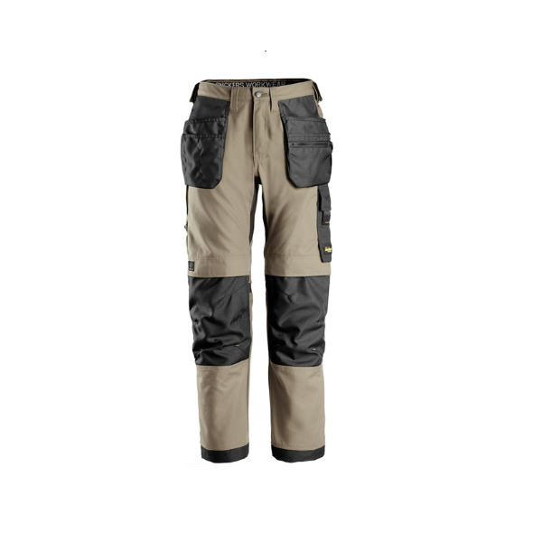 Työhousut Snickers Workwear 6224 AllroundWork khaki/musta Khaki/musta 42