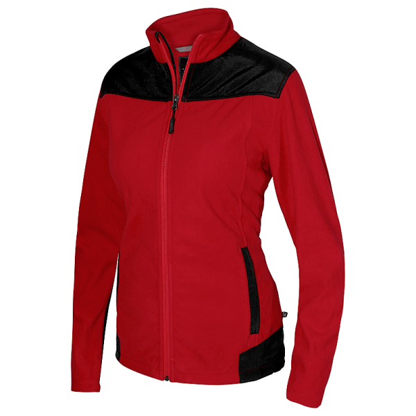 Fleecejakke Texstar WJ46 rød 