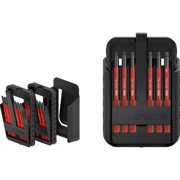 Bitsæt Wiha slimBit 43161 12 dele; Torx/Torx Plus; 1000 V 