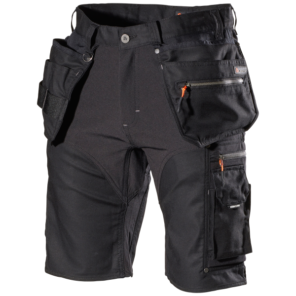 Arbetsshorts L.Brador 1470PB svart Svart C44