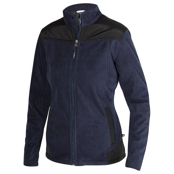 Fleecejakke Texstar WJ46 marineblå 