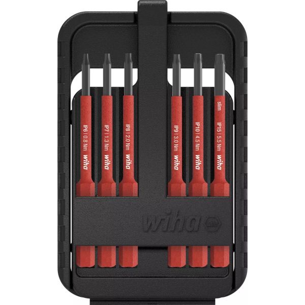 Ruuvauskärkisarja Wiha slimBit 43155 6 os., TORX PLUS®, 1000 V 
