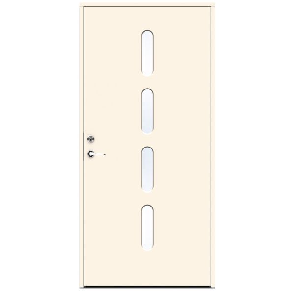 Ytterdörr Swedoor Beat vit (S 0502-Y) 888x1980 mm Vänster Vit (S 0502-Y)