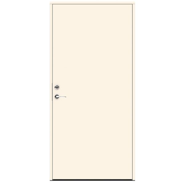Ytterdörr Swedoor Canvas vit (S 0502-Y) 888x1980 mm Vänster Vit (S 0502-Y)