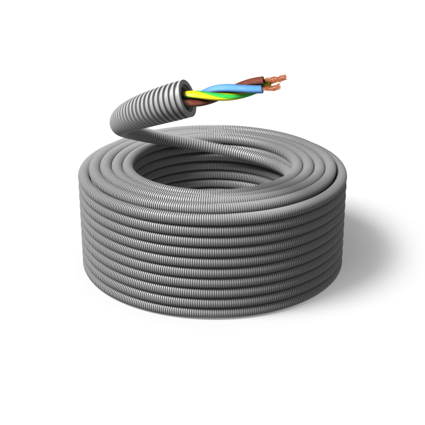 Installationskabel PM FLEX FQ fördragen, 100 m, tvinnad 3G1.5 mm², ytter-Ø16 mm