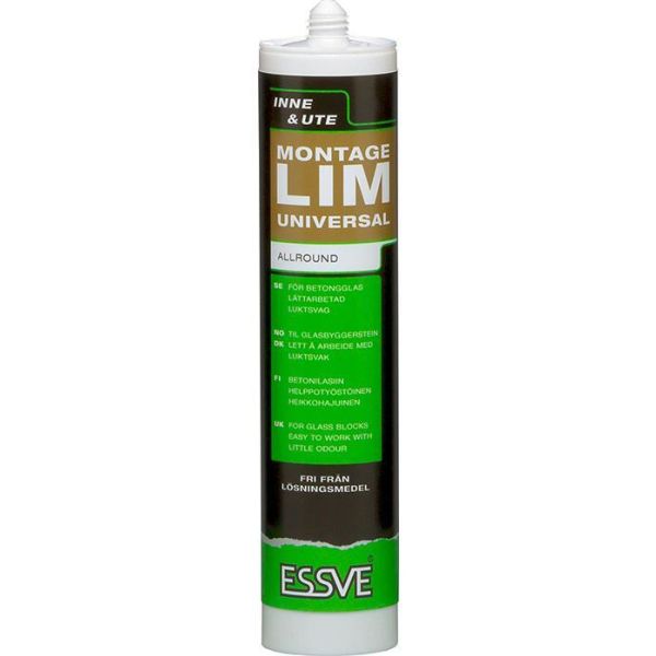 Montagelim ESSVE Universal vit, 300ml 
