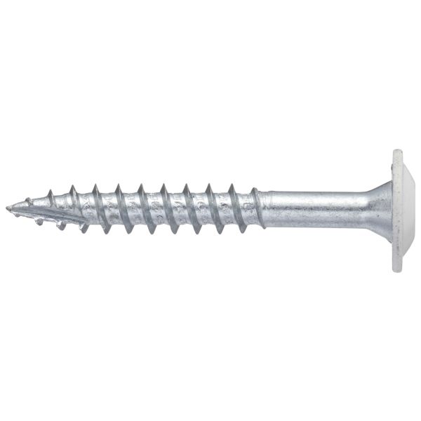 Montageskrue VSB Jumbo JV6165 TX-30, hvid 6,0 x 65mm,100-pak