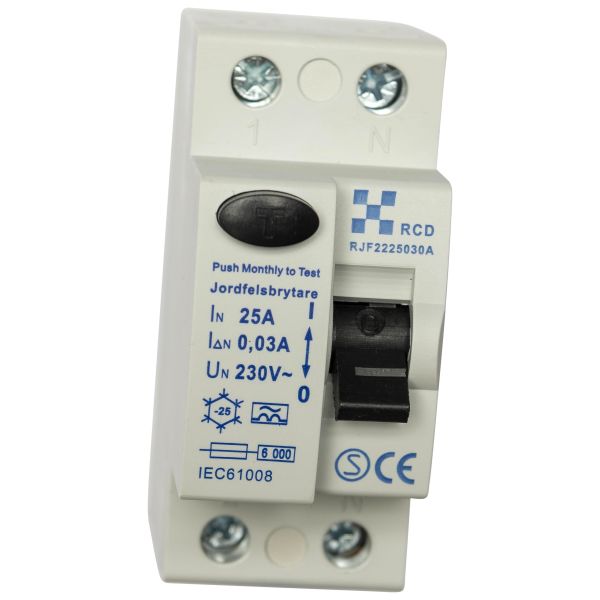 Jordfelsbrytare Gårö Plåtprodukter 630010 230/400V AC 