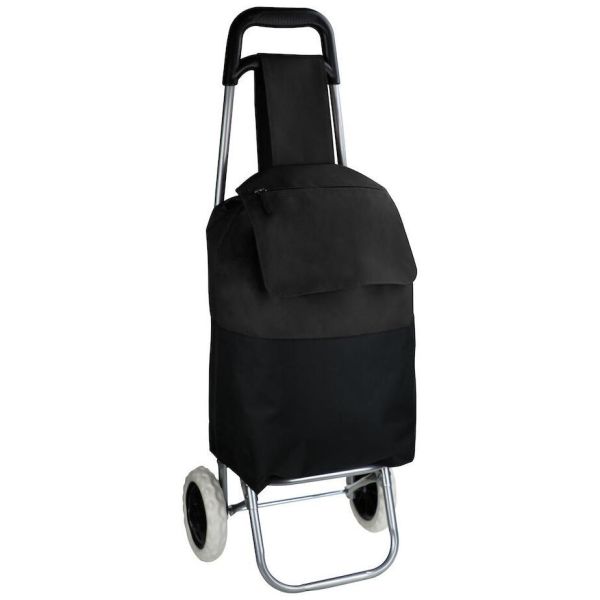 Veske Derby of Sweden Sky Shopper 27 l, avtagbare hjul, svart 