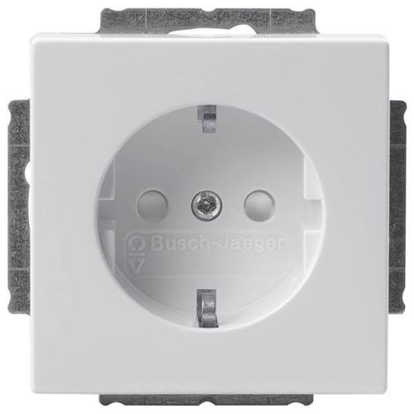 Vägguttagsinsats ABB 20 EUC-84 1-vägs Vit