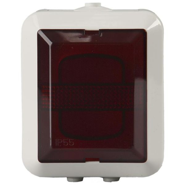 Merkkivalo ABB 2661SW-12 punainen, pinta-asennus 