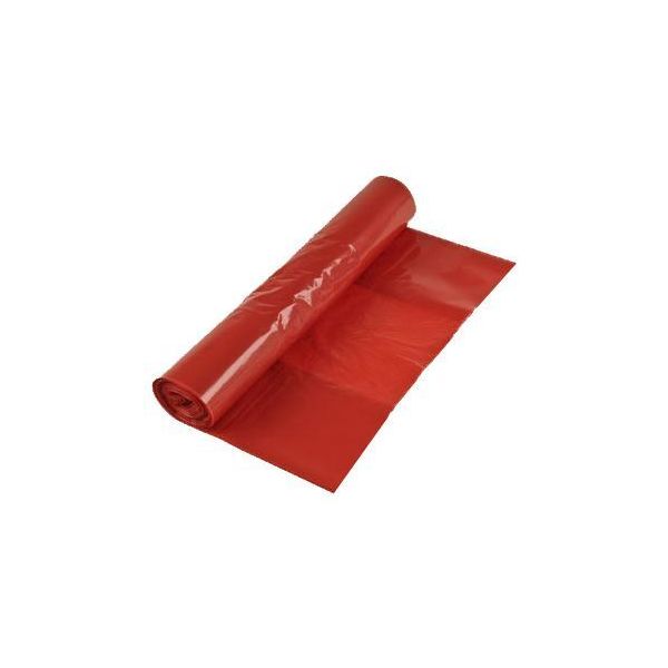 Källsorteringssäck Rullpack 267261 25 st/rulle, 125 liter, röd 