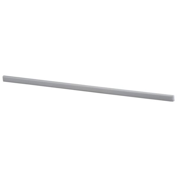 Konsoltäcklist Elfa 603088 platinum, 8x500x16 mm Höger