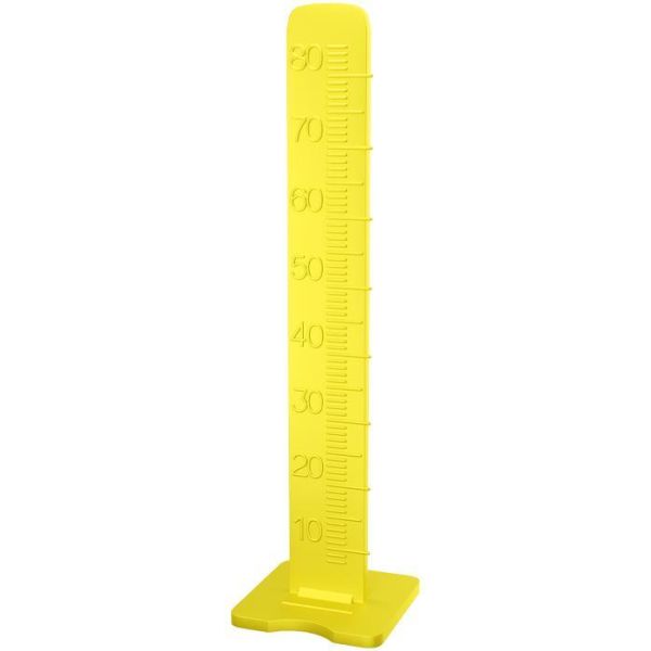 Korkomerkki Finja 5396140 keltainen, 84 mm 