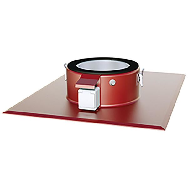 Taggennemførsel Östberg TGÖ teglrød, plan 