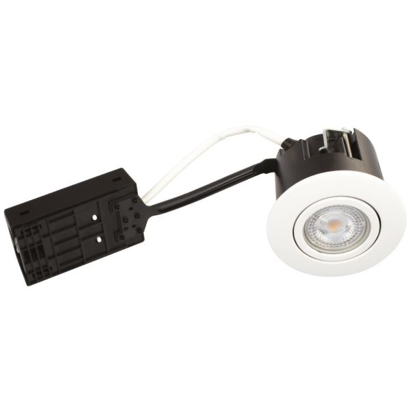Downlight Scan Products Luna QI 3000 K, 5 W, udendørs Hvid