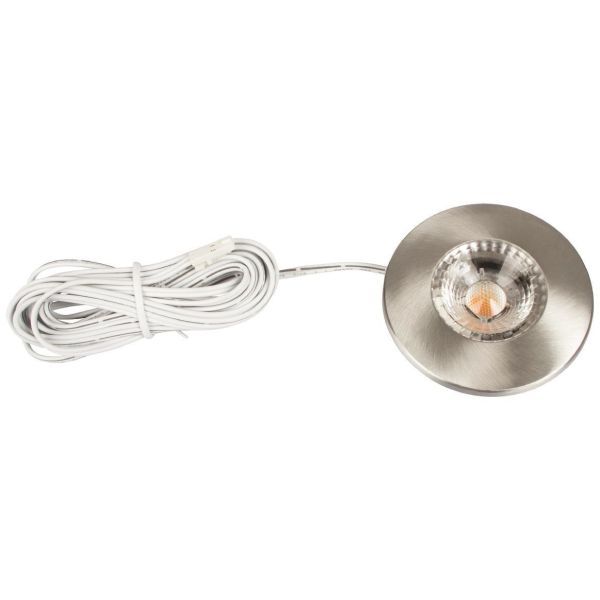 Downlight Scan Products Sofia 3000 K, 3,2 W Børstet aluminium