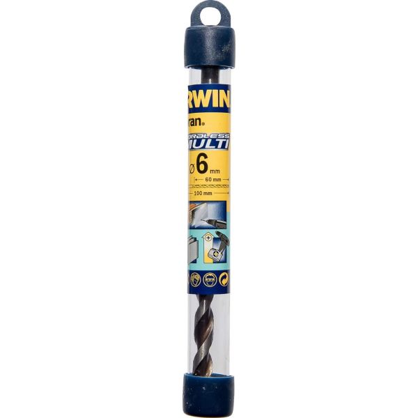 Universalbor Irwin Cordless Multi 10501927 Ø 6 mm Lengde: 200 mm