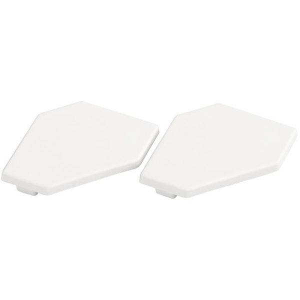 Endestykke Hide-a-Lite Art Corner hvit, 2-pakk 