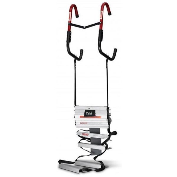 Brandstige Housegard EL45S 4,5 m, skridsikre trin 