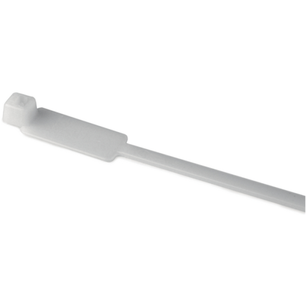 Merkebånd Hellermann Tyton IT50R med merkeplater, 4,6 x 200 mm, 100 stk. 