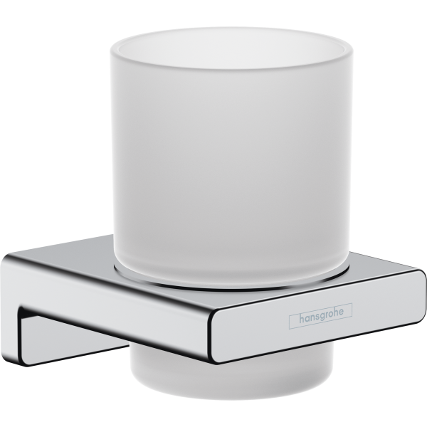 Tandborstmugg Hansgrohe AddStoris  Krom