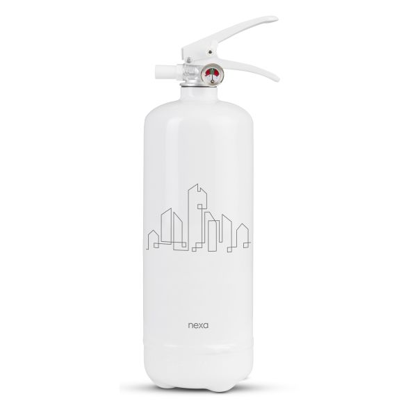 Brandsläckare Nexa DPC-213 City vit 2 kg