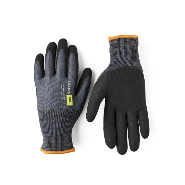 Montagehandske Hestra Pro Thin Nitrile Cut blå/svart 8