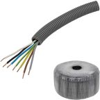 Kabel Pipelife FQ PowerFlex forhåndslagt, temperaturklasse II 50 m, 7G 1,5 mm², ytre Ø 20 mm