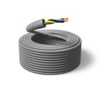 Kabel PM FLEX EQ forhåndslagt, 100 m, tvunnet 3G 1,5 mm², ytre Ø 16 mm