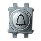 Schneider Electric WDE011526 Trycke rostfri, med klocksymbol