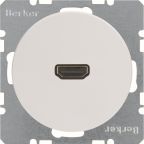 HDMI-pistorasia Hager 3315422089 R.1/R.3 Valkoinen