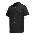 Skjorte Snickers 8506 svart, med kort erme M