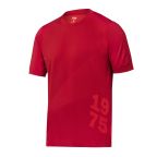T-skjorte Snickers 2519 FlexiWork rød XXL