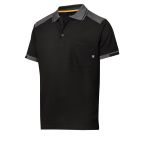 Pikéskjorte Snickers 2701 AllroundWork svart/grå XL