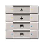 Impressivo 6117-0-0234 ABB Trykknapp 3073558