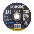 Ironside 201335 Katkaisulaikka 125 mm, F41, E20A, 2in1