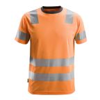 T-skjorte Snickers 2530 AllroundWork varsel, oransje 3XL