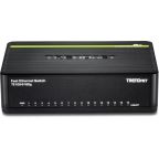 TRENDnet TE100-S16DG Switch med Plug and play funktion