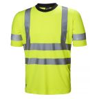 T-skjorte Helly Hansen Workwear Addvis varsel, gul Str. M