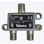 Televes VT24D Fördelare 5-1218 MHz, F-anslutning