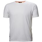 Helly Hansen Workwear Chelsea Evolution T-shirt vit, med ribbning