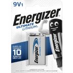 Energizer Ultimate Lithium Batteri 9 V