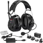 3M Peltor WS Alert XP Hörselskydd Bluetooth med hjässbygel  laddpaket