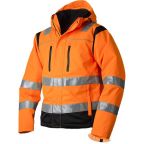 Vidar Workwear V40092503 Vinterjacka orange/svart