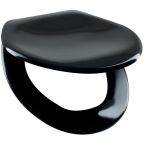 Arrow Opal Deluxe WC-sits svart, softclose