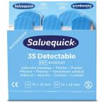 Salvequick 51030127 Blue Detectable Plaster