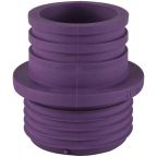 Faluplast 3106241 Gumminippel violett, för 50 mm